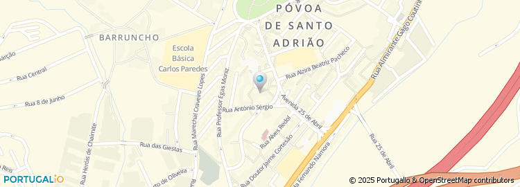 Mapa de Megaroof - Construção Civil, Unipessoal Lda