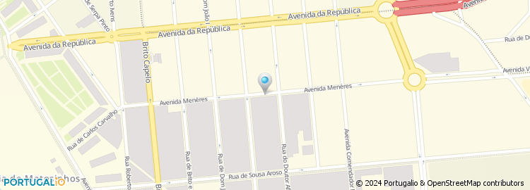 Mapa de Meireles & Silva - Soc. de Mediação Imobiliária, Lda