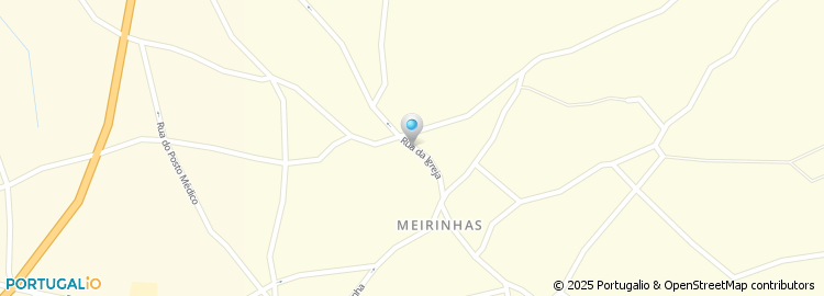 Mapa de Meirinho - Construções, Lda