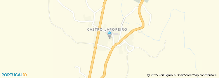 Mapa de Castro Laboreiro