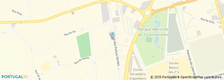Mapa de Mello Rocha & Nunes Marques - Transportes, Lda