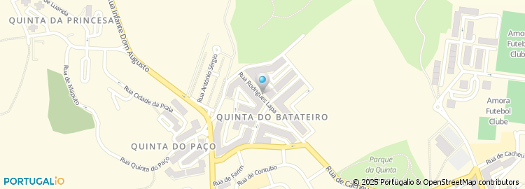 Mapa de Mendes & Dinis - Comércio de Tintas e Pavimentos, Lda