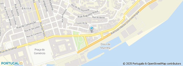 Mapa de Menina Sardinha, Lda