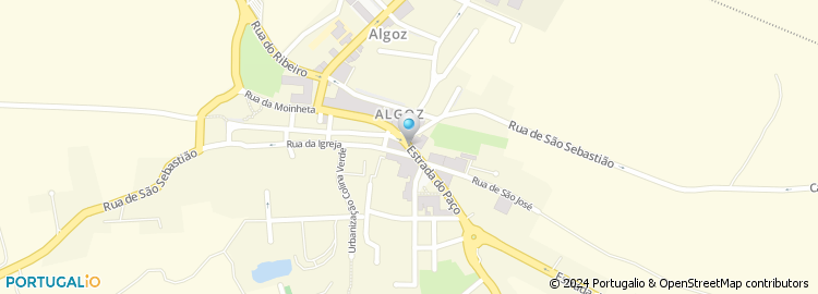 Mapa de Mercado Municipal de Algoz