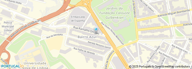 Mapa de Mercearia Ideal do Bairro Azul Lda