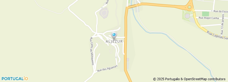 Mapa de Mercearia Ponte Aljezur, Lda