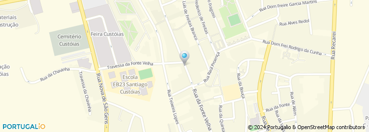 Mapa de Mercearia Santiago