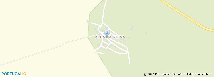 Mapa de Alcaria Ruiva