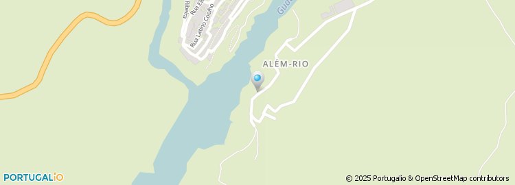 Mapa de Além Rio