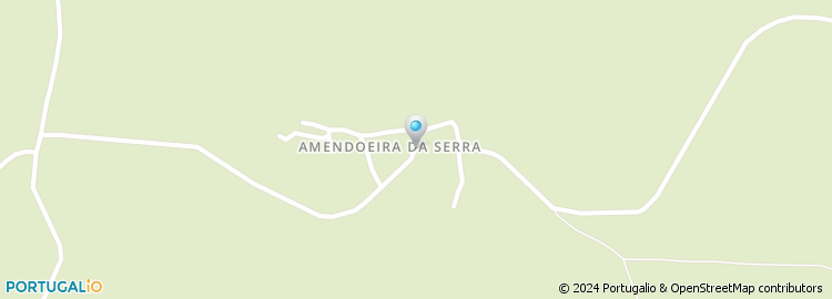 Mapa de Amendoeira da Serra