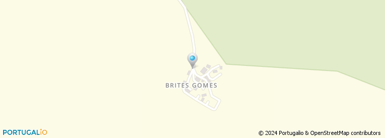 Mapa de Brites Gomes