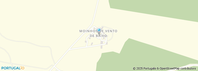 Mapa de Moinhos de Vento de Baixo