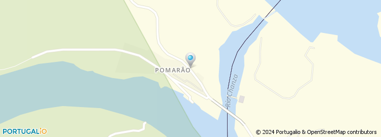 Mapa de Pomarão