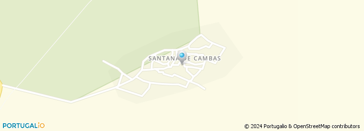 Mapa de Santana de Cambas