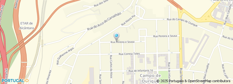Mapa de Metalotex - Mobiliario Metalico e de Estilo, Lda