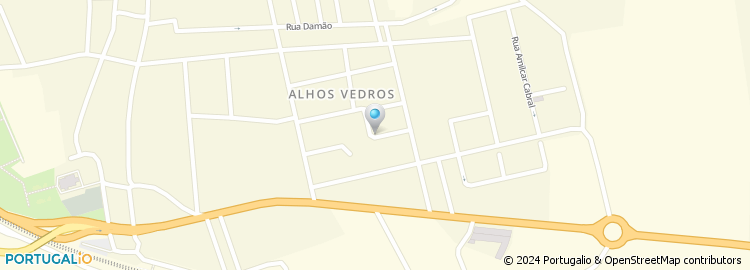 Mapa de Metalurgica Central de Alhos Vedros, Lda
