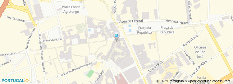 Mapa de Metro Kids, Braga