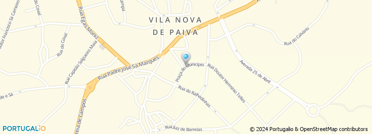 Mapa de Meu Super, Vila Nova de Paiva