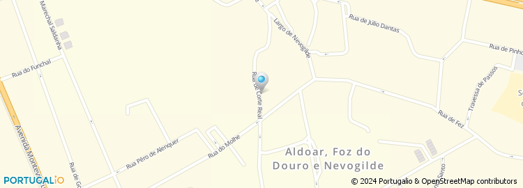Mapa de Midas, Foz do Douro
