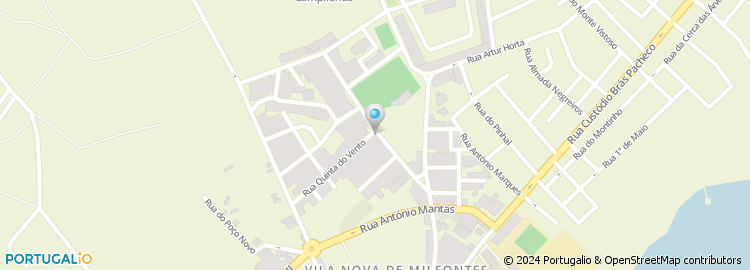 Mapa de Milvila - Construção Civil e Obras Publicas, Lda