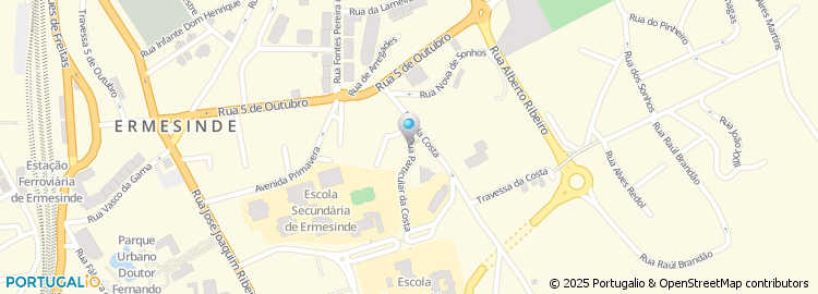 Mapa de Mini-Mercado da Costa de Manuel Silva, Unipessoal Lda