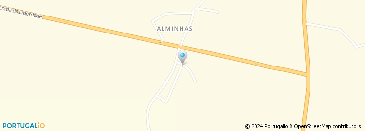 Mapa de Minimercado Alminhas, Lda
