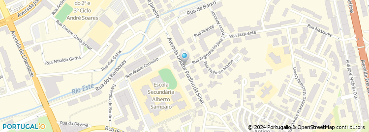 Mapa de Minipreço, Braga 2