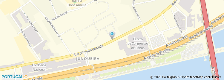 Mapa de Ministério do Emprego e Segurança Social - Departamento de Relações Internacionais e da Segurança Soc