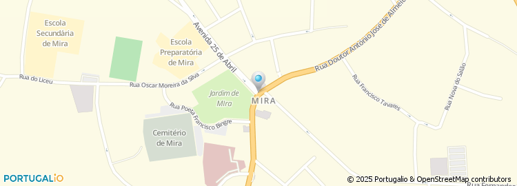 Mapa de Praça da República