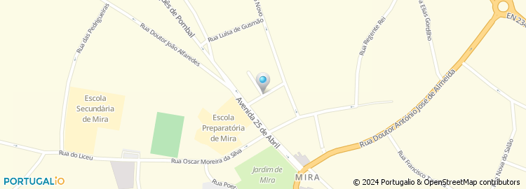 Mapa de Rua Anibal Milheirão