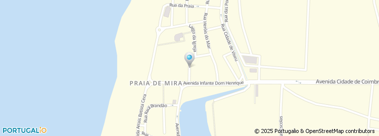 Mapa de Rua Cais do Areão