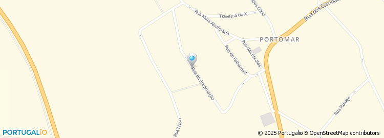 Mapa de Rua da Encarnação