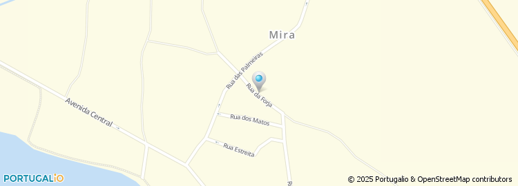 Mapa de Rua da Forja