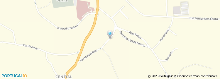 Mapa de Rua do Alagadinho