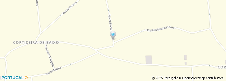 Mapa de Rua do Pinhal