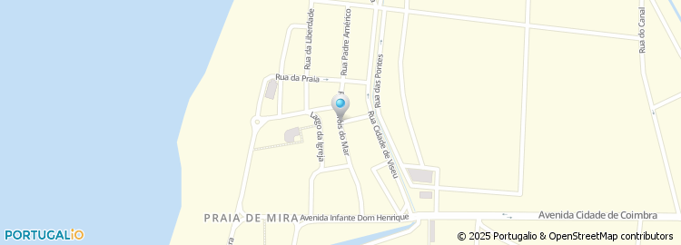 Mapa de Rua dos Heróis do Mar