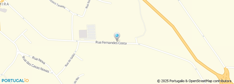 Mapa de Rua Fernandes Costa