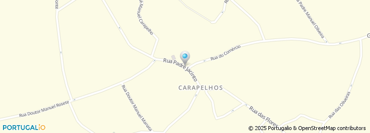 Mapa de Rua Padre Jacinto