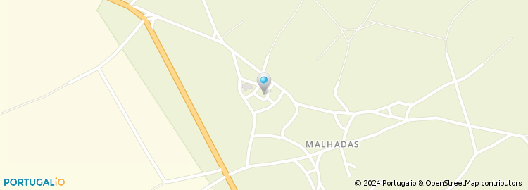 Mapa de Malhadas