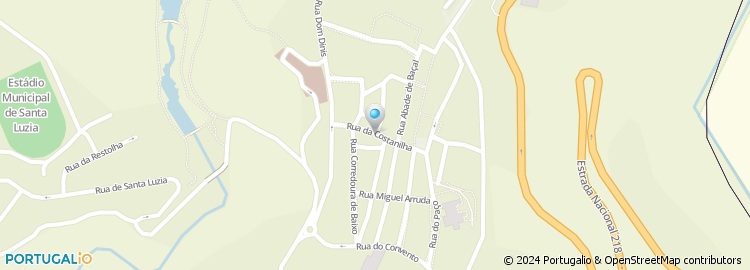Mapa de Rua da Costanilha
