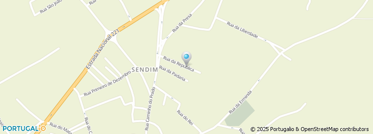 Mapa de Rua da República