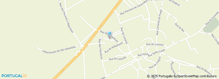 Mapa de Rua das Faceiras
