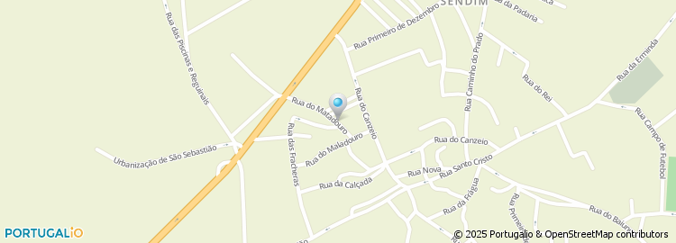 Mapa de Rua do Matadouro