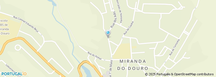 Mapa de Rua do Mirandum