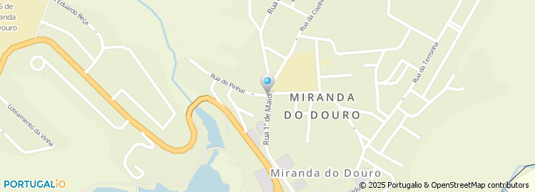 Mapa de Rua do Pinhal