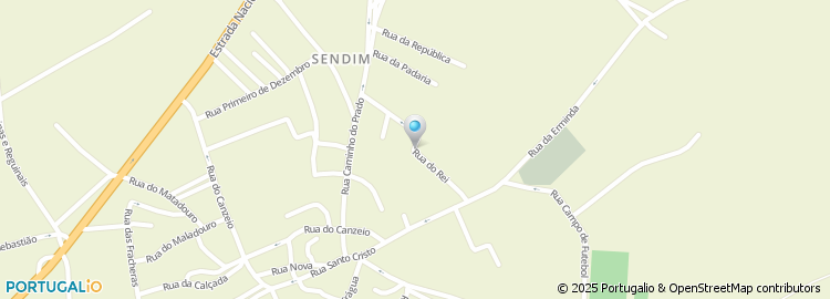 Mapa de Rua do Rei