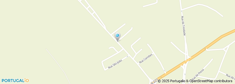 Mapa de Rua dos Barriais