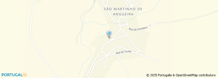 Mapa de São Martinho da Angueira