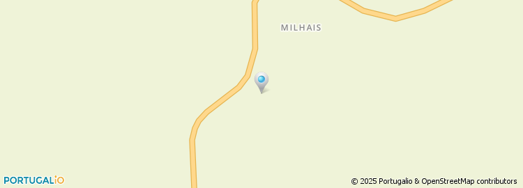 Mapa de Milhais