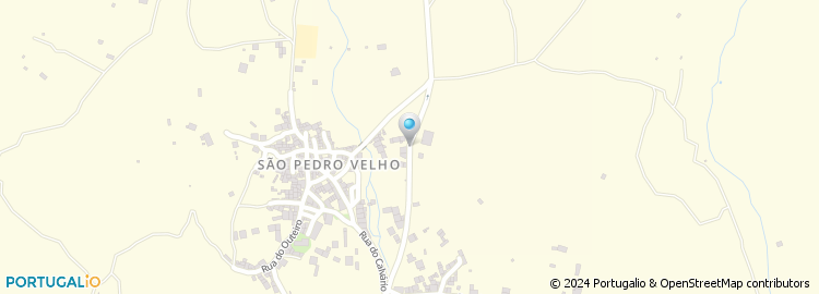 Mapa de São Pedro Velho